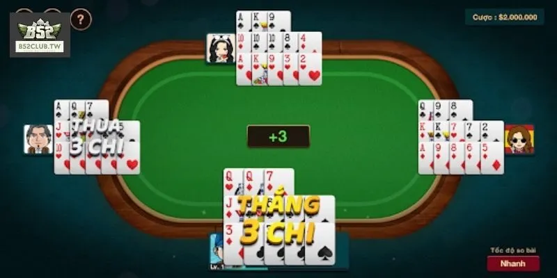 Luật chơi bài truyền thống dễ nắm bắt