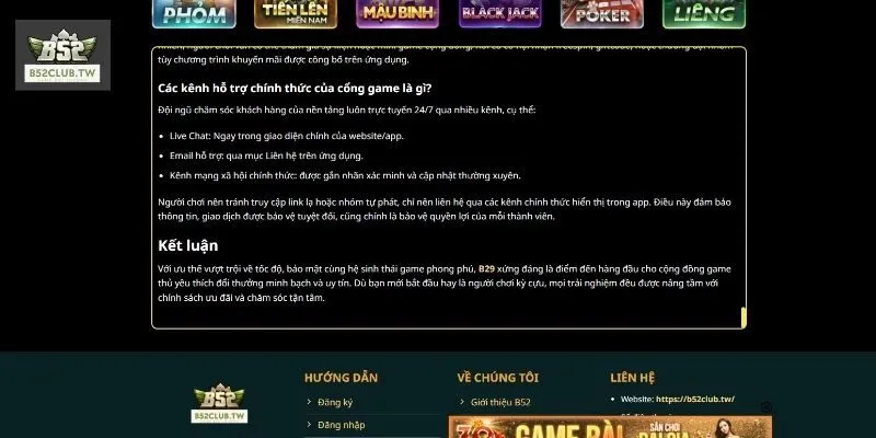 Câu Hỏi Thường Gặp 3 Thắc mắc thường gặp về giao dịch thành viên tại B52