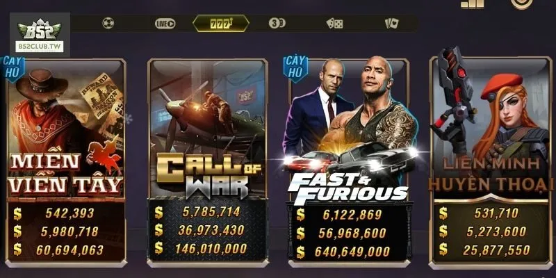 Ưu điểm thu hút khách hàng của nổ hũ B52Club